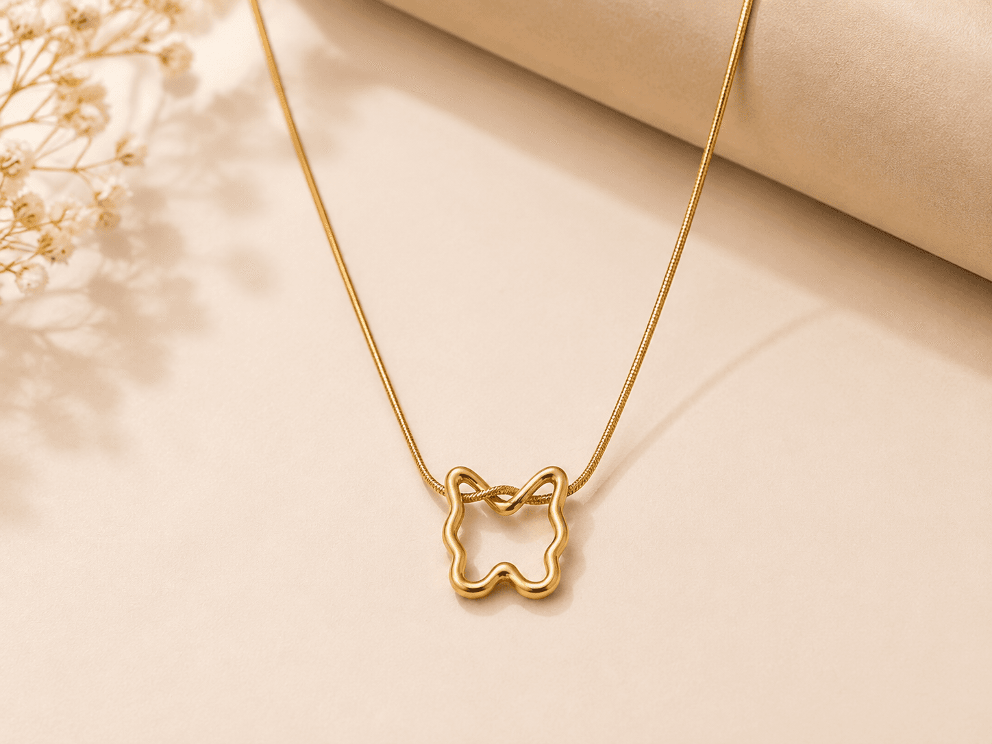 Stainless Steel Liora Butterfly Pendant